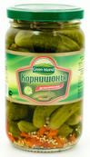 Корнишоны маринованные «Green Island» (350мл)